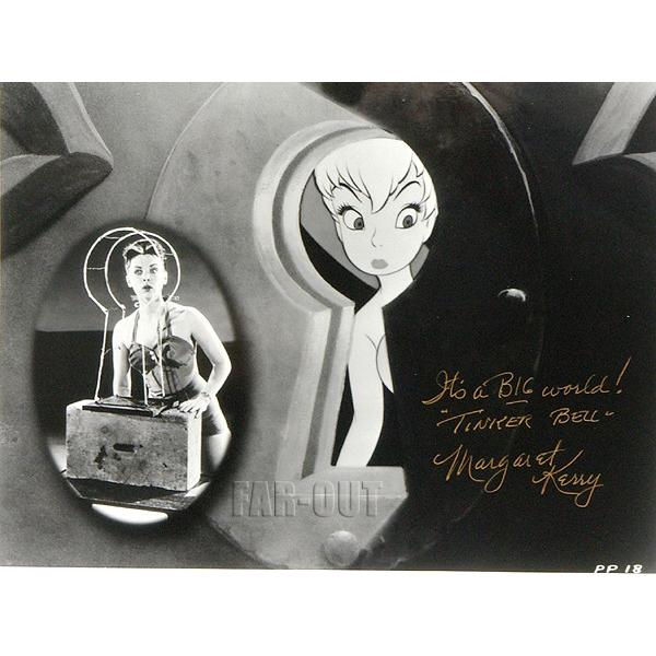 ティンカー・ベル マーガレットケリー 鍵穴から覗く モデルポーズ