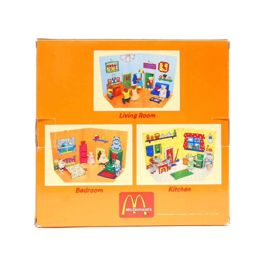 未開封　マクドナルドテディベアホームセット　2セット マクドナルド テディベア ハッピーセット ベアーズ・ホーム