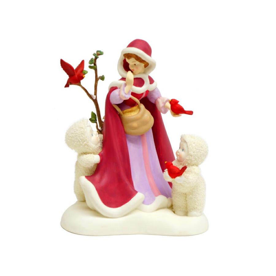 美女と野獣 ベル&スノーベビー ポーセリンビスク フィギュアリン