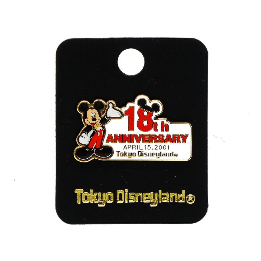 東京ディズニーランド 18周年記念 2001年 ミッキー タキシード ピンズ