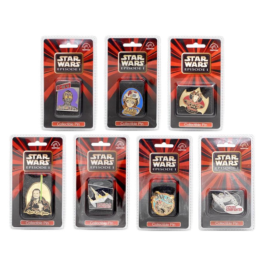 スター・ウォーズ コレクタブルピンズ 7点セット ブリスター スター・ウォーズ コレクタブルピンズ 7点セット ブリスター