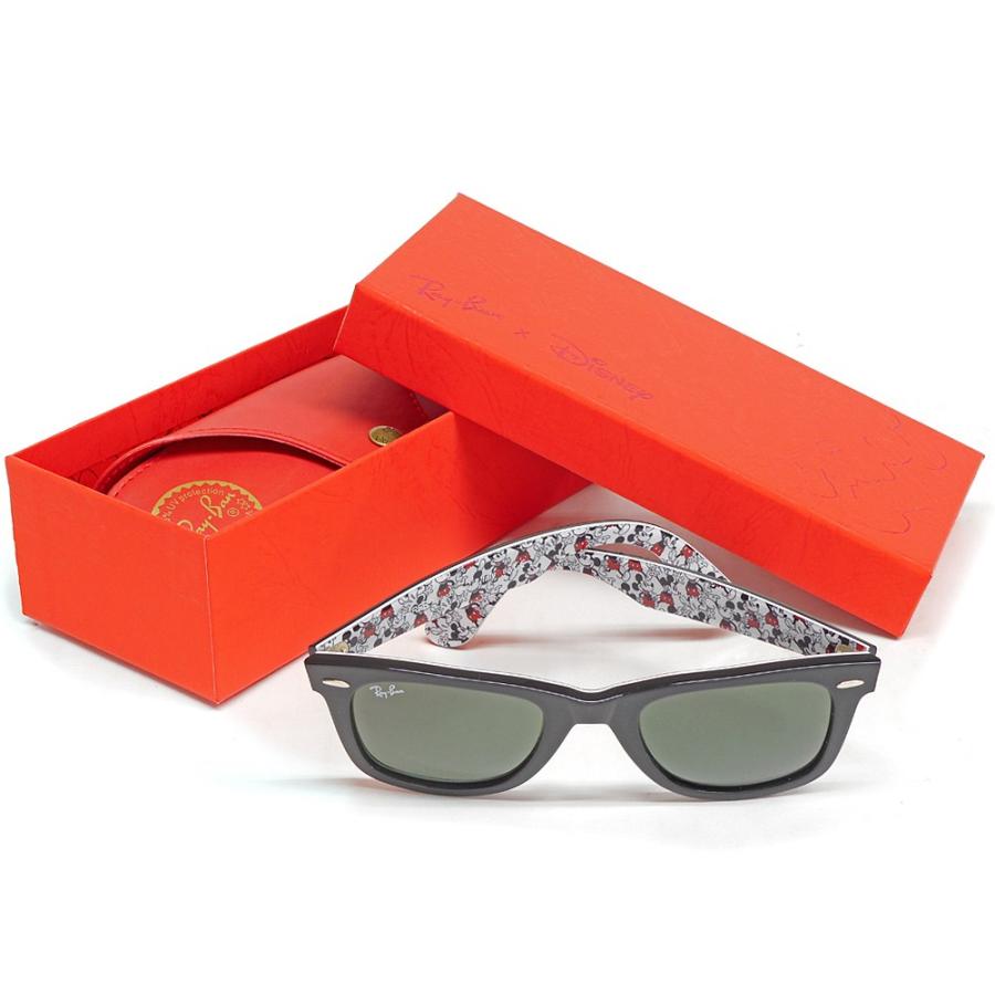 レイバン ウェイファーラー サングラス ミッキー 生誕90周年記念 ディズニーテーマパーク限定 M90th Ray Ban G 15 Sunglasses 768 3469 Far Out 通販 Yahoo ショッピング