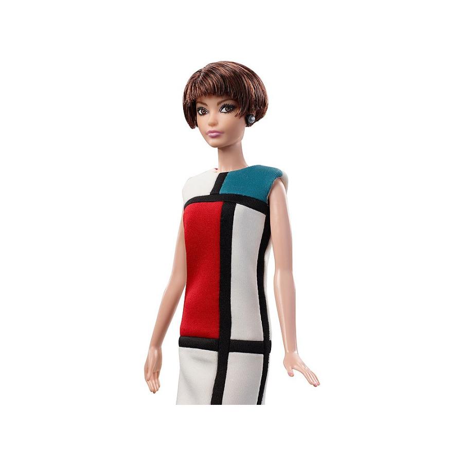 バービー イヴ・サンローラン モンドリアン・ルック アート ドール プラチナラベル Barbie Yves Saint Laurent Doll Musee & Paris Mondorian Look (GCM97)｜far-out｜02