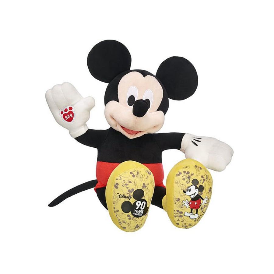 ビルドアベア　ミッキーマウス 90周年記念 ぬいぐるみ ビルド・ア・ベア ミッキー 生誕90周年記念 ぬいぐるみ ラージサイズ