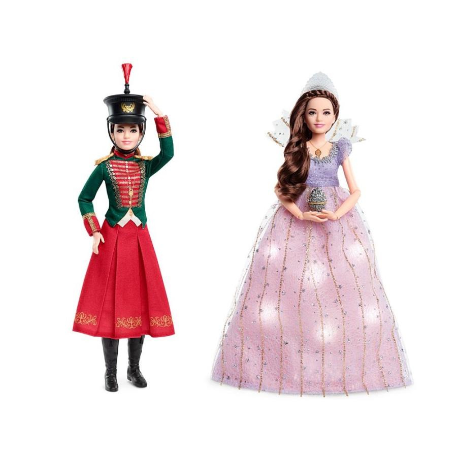 くるみ割り人形と秘密の王国 バービードール 4体セット ドレスクララ