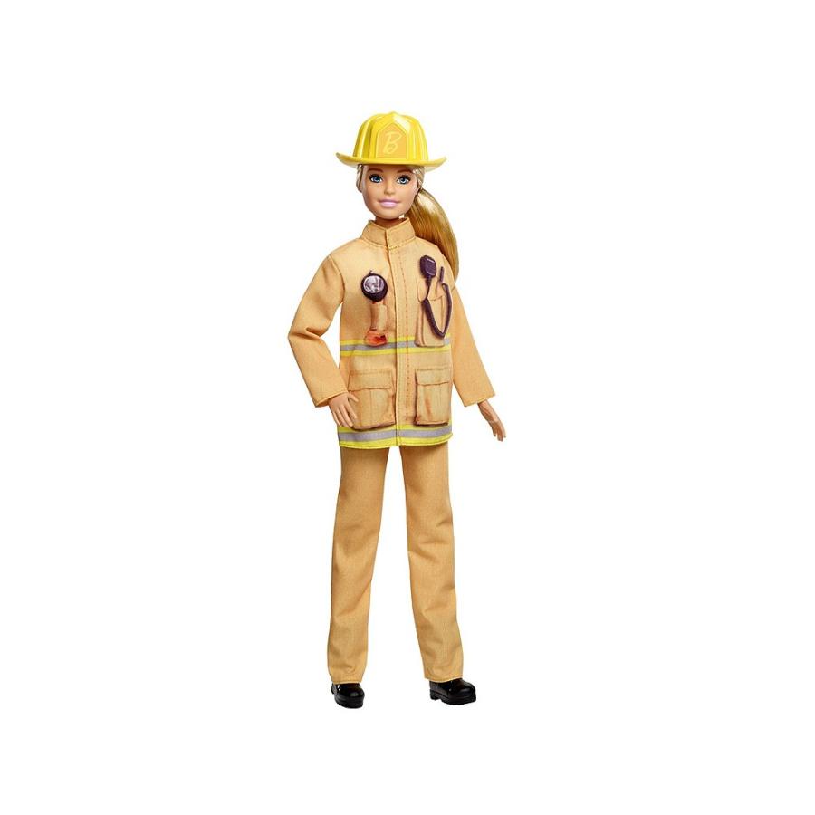 バービー 60周年記念 消防士 ドール 人形 ファイヤーファイター Barbie Careers 60th Anniversary Firefighter Doll (GFX29)｜far-out