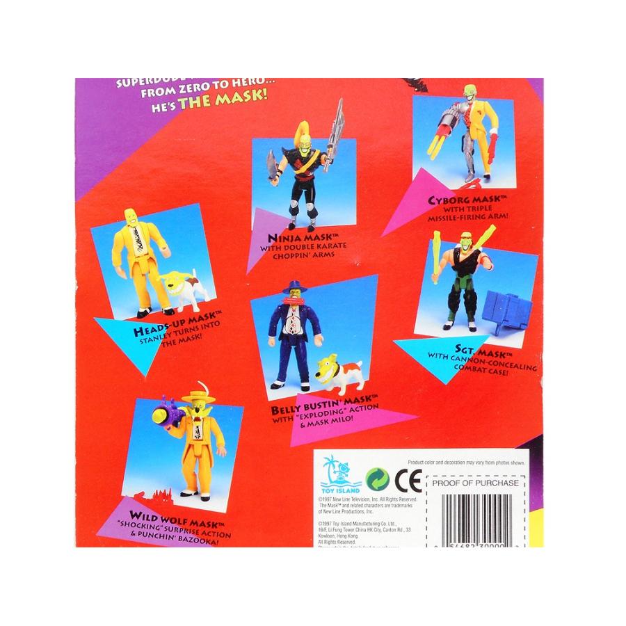 MASK THE ANIMATED SERIES マスク フィギュア マスク・アニメーション 2-IN-1 MASK アクションフィギュア 6点
