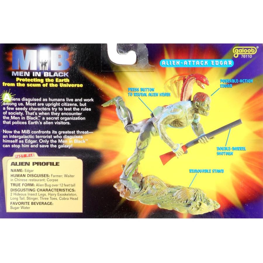MIB メン・イン・ブラック 1997 アクションフィギュア 5点セット MIB メン・イン・ブラック 1997 アクションフィギュア 5点セット
