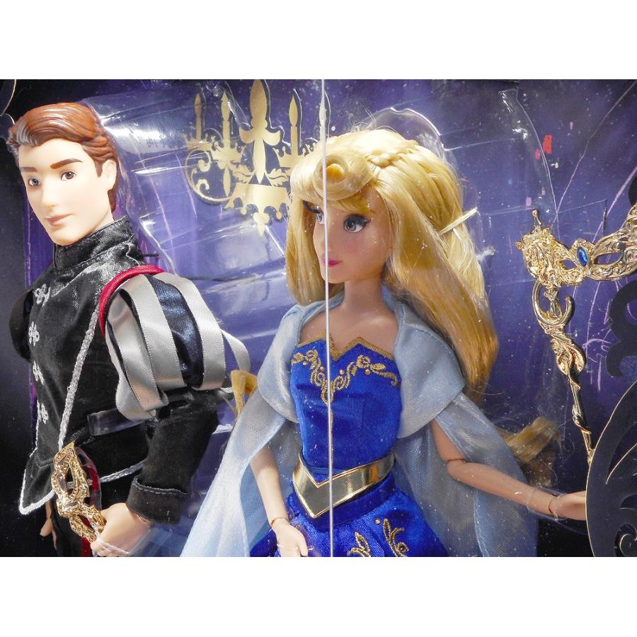 D23 Expo USA 2019 スリーピングビューティー オーロラ姫\u0026フィリップ王子 コレクタードール デザイナーコレクション ミッドナイトマスカレード エキスポ記念の画像