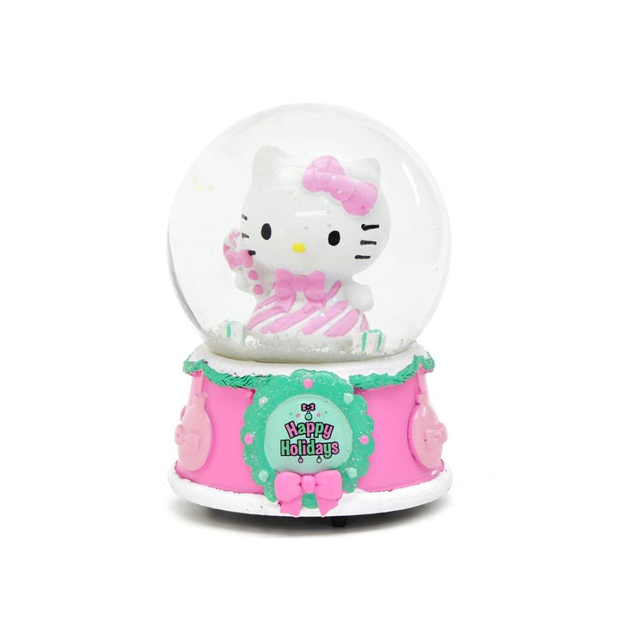 Hello Kitty クリスマス スノードーム オルゴール ハローキティ クリスマス スノーグローブ オルゴール ハッピー