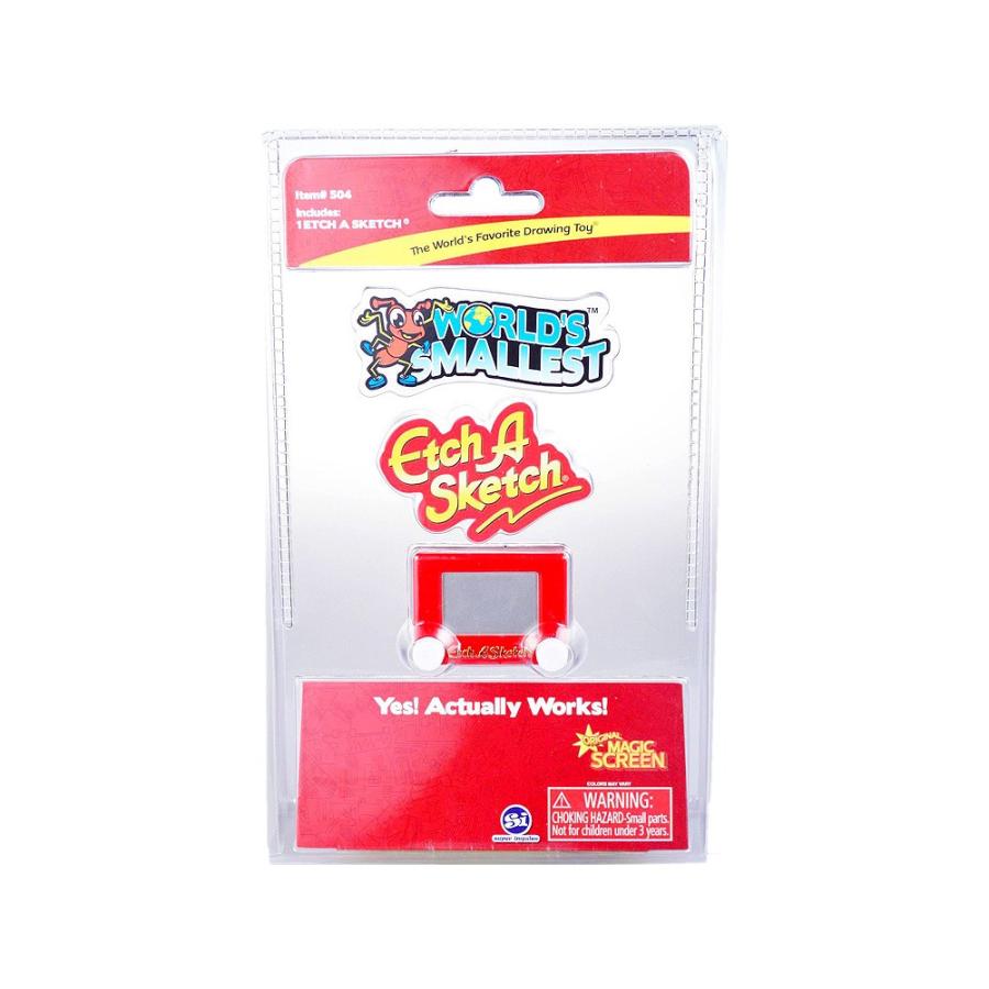 WORLD'S SMALLEST エッチ・ア・スケッチ レトロ ミニチュア フィギュア