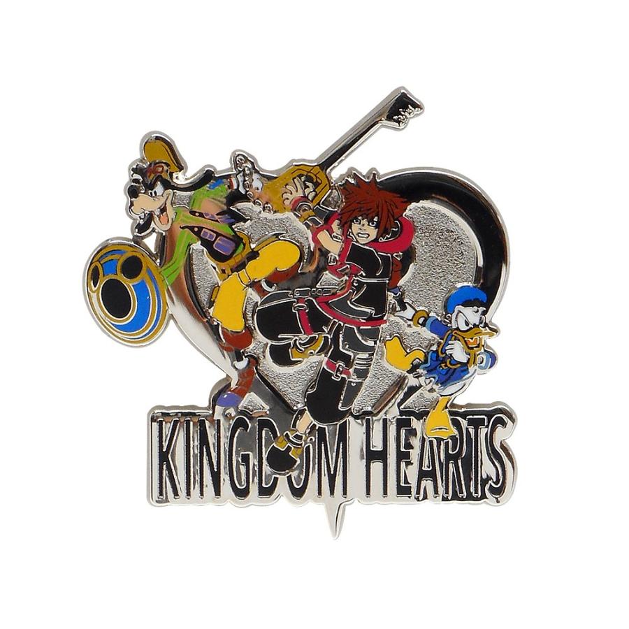キングダムハーツ ソラ ドナルド グーフィー ピンズ ディズニーテーマパーク限定 ピンバッジ Kingdom Hearts 771