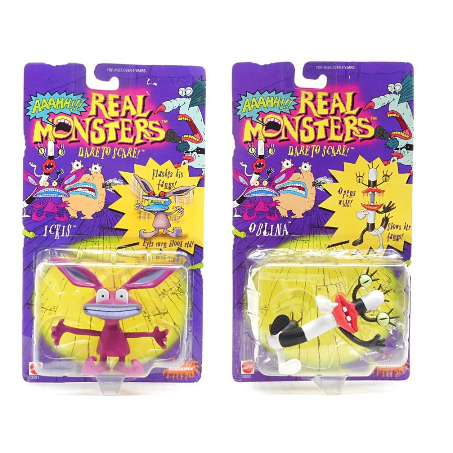 マテル AAAHH!!! リアルモンスターズ　フィギュア　ソフビ　２種まとめ ぎゃあ!!!リアル・モンスターズ アクションフィギュア 12点