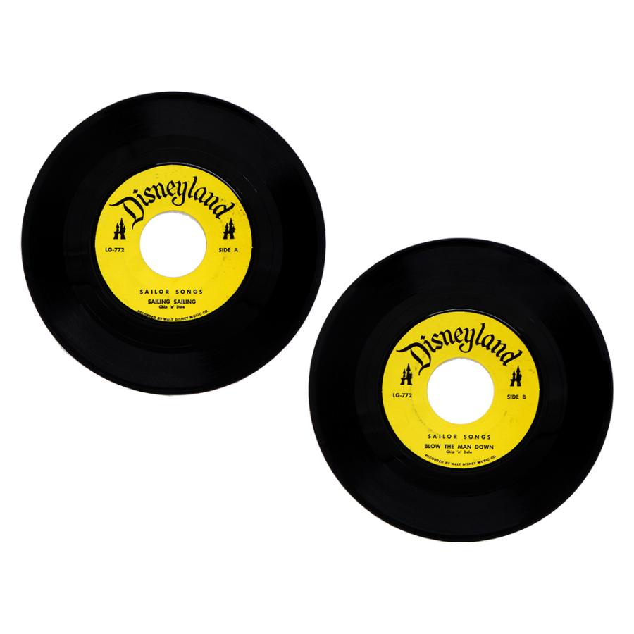 チップ&デール EPレコード Sailor Songs 1962年 ヴィンテージ 45 RPM