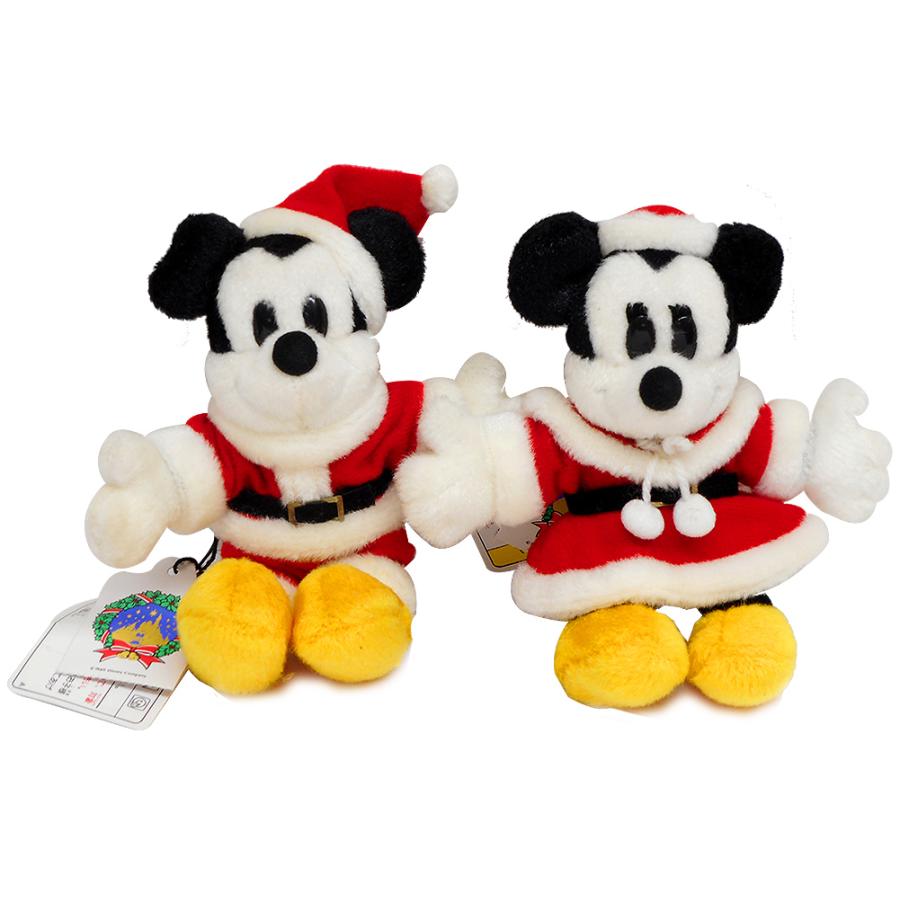 東京ディズニーランド ミッキー ミニー サンタクロース ぬいぐるみ バッジ 2点セット クリスマス Tdl Mickey Minnie 771 74 Far Out 通販 Yahoo ショッピング