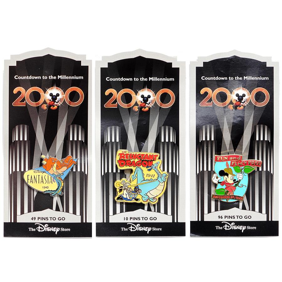 カウントダウン 2000年 ミレニアム記念 ピンズ 1940年代 5点セット