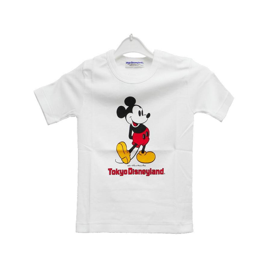 東京ディズニーランド ミッキー ヴィンテージ Tシャツ 子ども用 100サイズ 1983年 ホワイト 白 TDL Mickey｜far-out