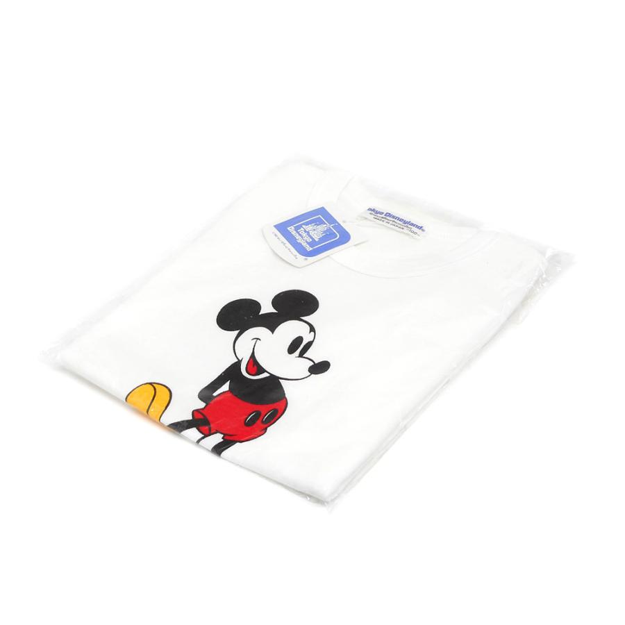 東京ディズニーランド ミッキー ヴィンテージ Tシャツ 子ども用 100サイズ 1983年 ホワイト 白 TDL Mickey｜far-out｜03