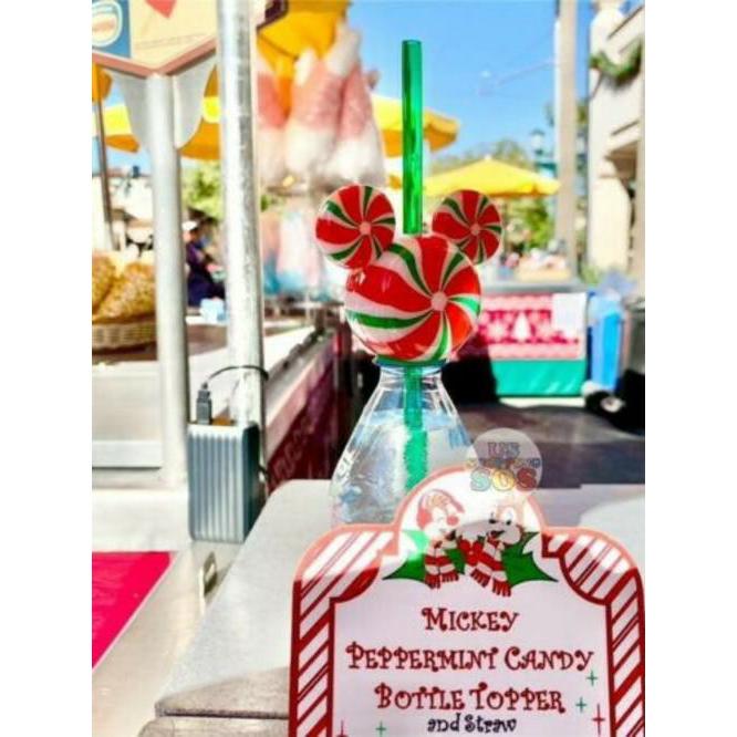 ミッキー ペパーミントキャンディ クリスマス スーベニア ボトル