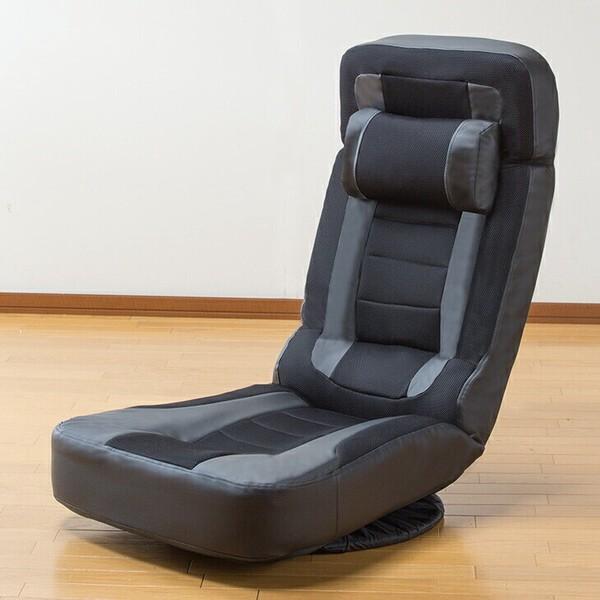 あぐらがかける超ハイバック回転座椅子     商品情報    あぐらがかける超ハイバック回転座椅子 レッド×ブラック F1112811740(10902円)