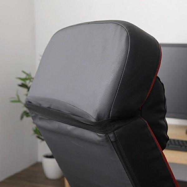 あぐらがかける超ハイバック回転座椅子     商品情報    あぐらがかける超ハイバック回転座椅子 レッド×ブラック F1112811740(10902円)