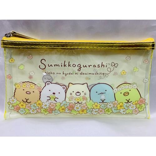 サンエックス すみっコぐらし クリアペンポーチ イエロー 黄色 春 お花 すみっこぐらし ペンケース 新品 Kaori Selection Yショップ店 通販 Yahoo ショッピング