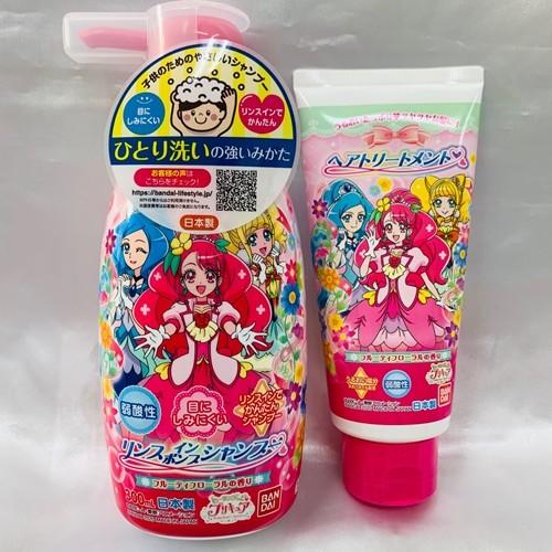 ヒーリングっど プリキュア リンスインポンプシャンプー ヘアトリートメント セット 300ｍｌ 130ｇ フルーティフローラルの香り 新品 Far Select Shop 通販 Yahoo ショッピング