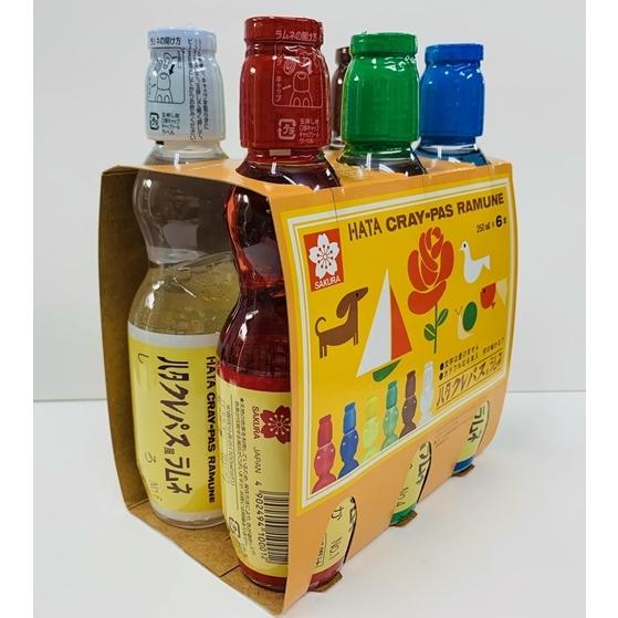 賞味期限11月28日迄の為 値下げ ハタ鉱泉 ハタクレパス風 ラムネ 250ml 6本 ラムネ ジュース Kaori Selection Yショップ店 通販 Yahoo ショッピング