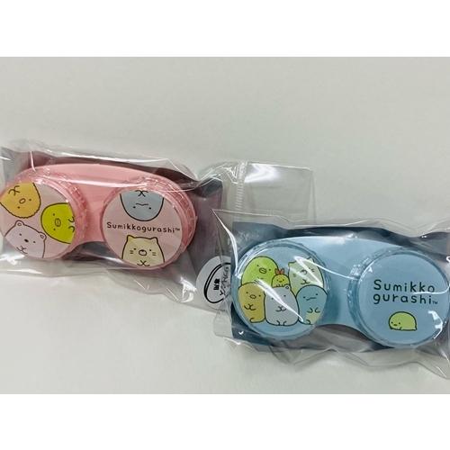 すみっコぐらし コンタクトレンズケース 送料無料 ピンク ブルー すみっコぐらし ソフトレンズ専用 粧美堂 91023|far-store|05