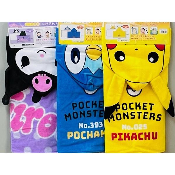 最前線の フード付き コンパクト バスタオル スナップボタン付き ピカチュウ ポッチャマ クロミ プール 海 タオル T0076 Aynaelda Com