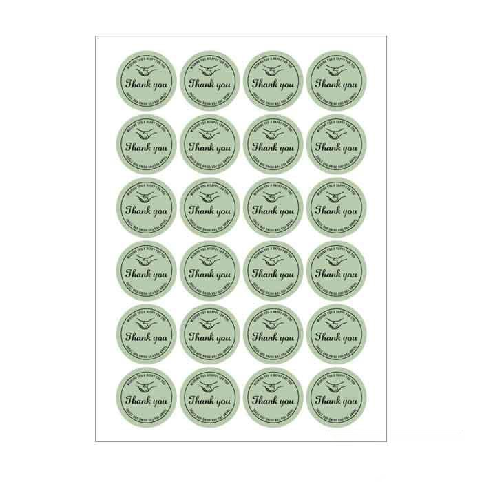 シールプリントアウトオプション 1シート 丸シール24枚分 シールデザイン データ納品 をご注文の方専用 Design Sealprint 結婚式グッズ ギフトのお店 Farbe 通販 Yahoo ショッピング