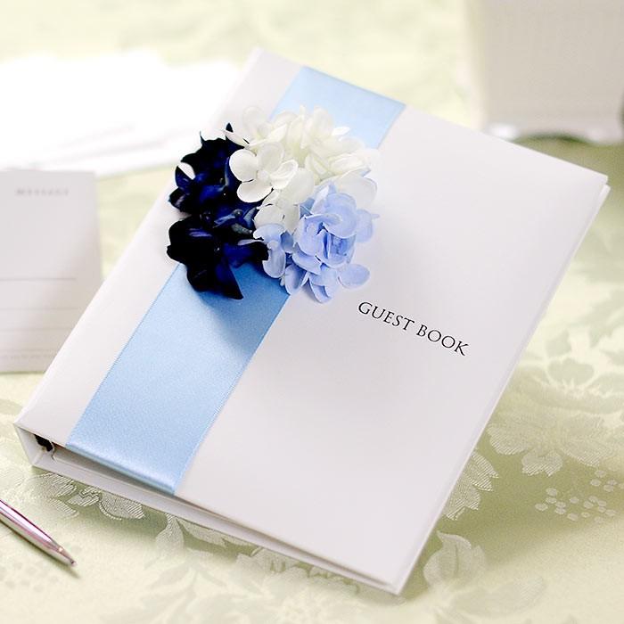 結婚式 芳名帳 フラワーゲストブック ハイドレンジアブルー チェキカードタイプ 受付 演出 Gb Ch Hydrangeablue 結婚式グッズ ギフトのお店 Farbe 通販 Yahoo ショッピング