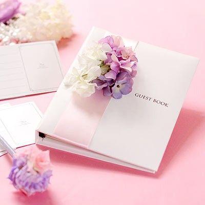 結婚式 芳名帳 フラワーゲストブック ハイドレンジアピンク チェキカードタイプ 受付 演出 Gb Ch Hydrangeapink 結婚式グッズ ギフトのお店 Farbe 通販 Yahoo ショッピング
