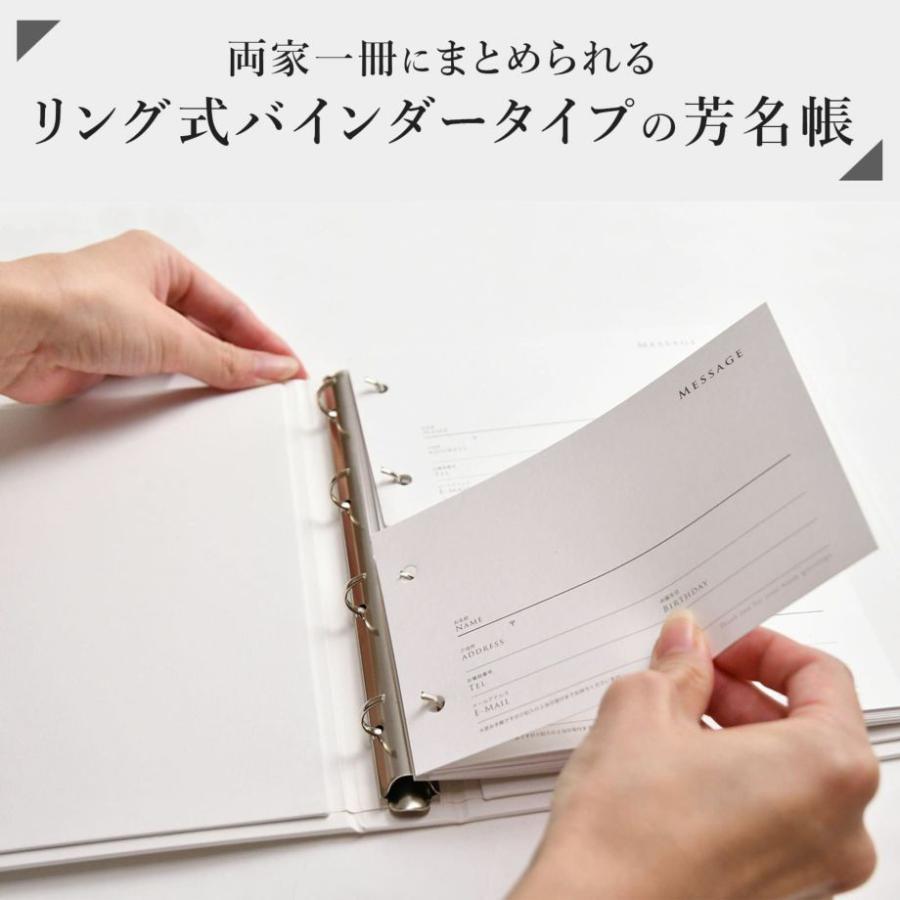 芳名帳 ゲストブック 結婚式 受付 パーティー あすつく 4タイプから選べる ゲストブック シンプルバインダー Gb Fs Rno 結婚式グッズ ギフトのお店 Farbe 通販 Yahoo ショッピング