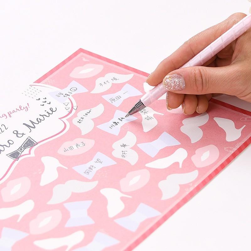 結婚式 ゲストブック / 寄せ書き芳名帳 「ポップスウィート」 二次会
