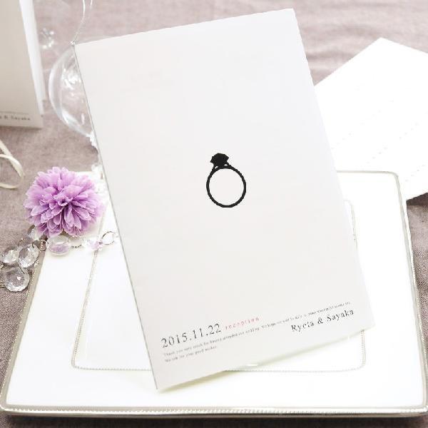 エンゲージリング 席次表パンフレット手作りセット 結婚式 席次表 Majesticxpress Com