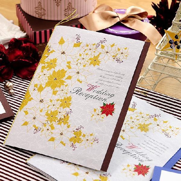 クリスマス ベル 席次表パンフレット手作りセット 結婚式 席次表 Hm Xmasbell Sl 結婚式グッズ ギフトのお店 Farbe 通販 Yahoo ショッピング