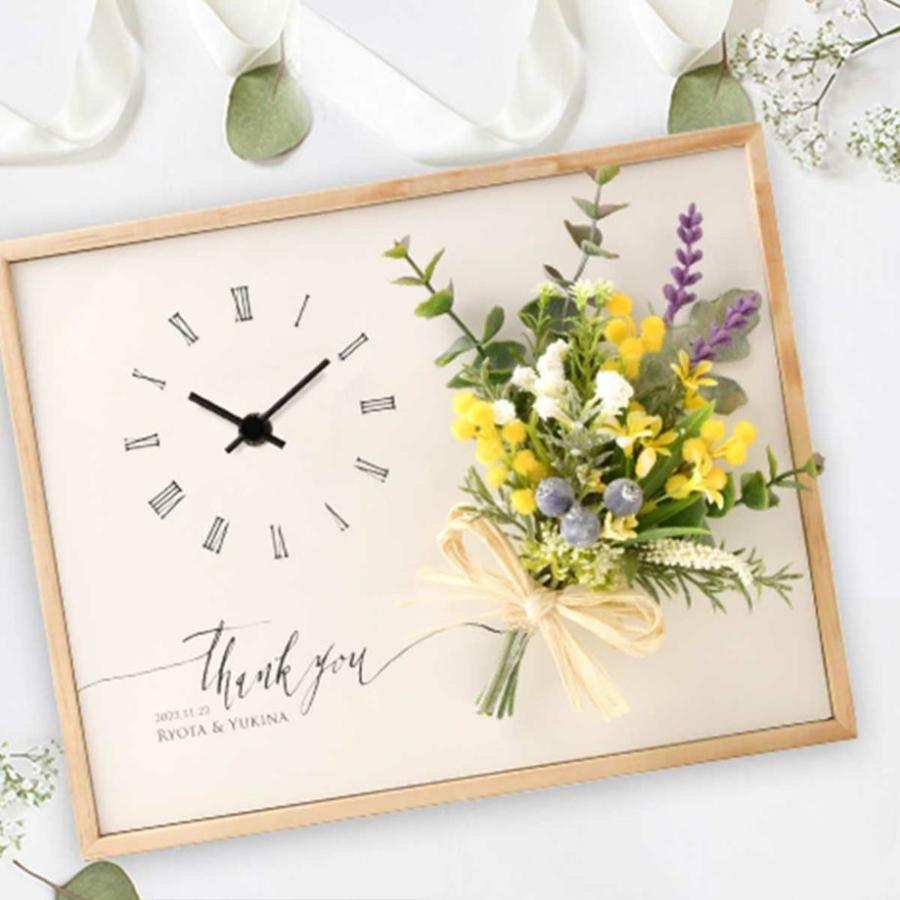 結婚式 両親贈呈品 両親プレゼント ギフト 花時計 / 「クロックブーケ