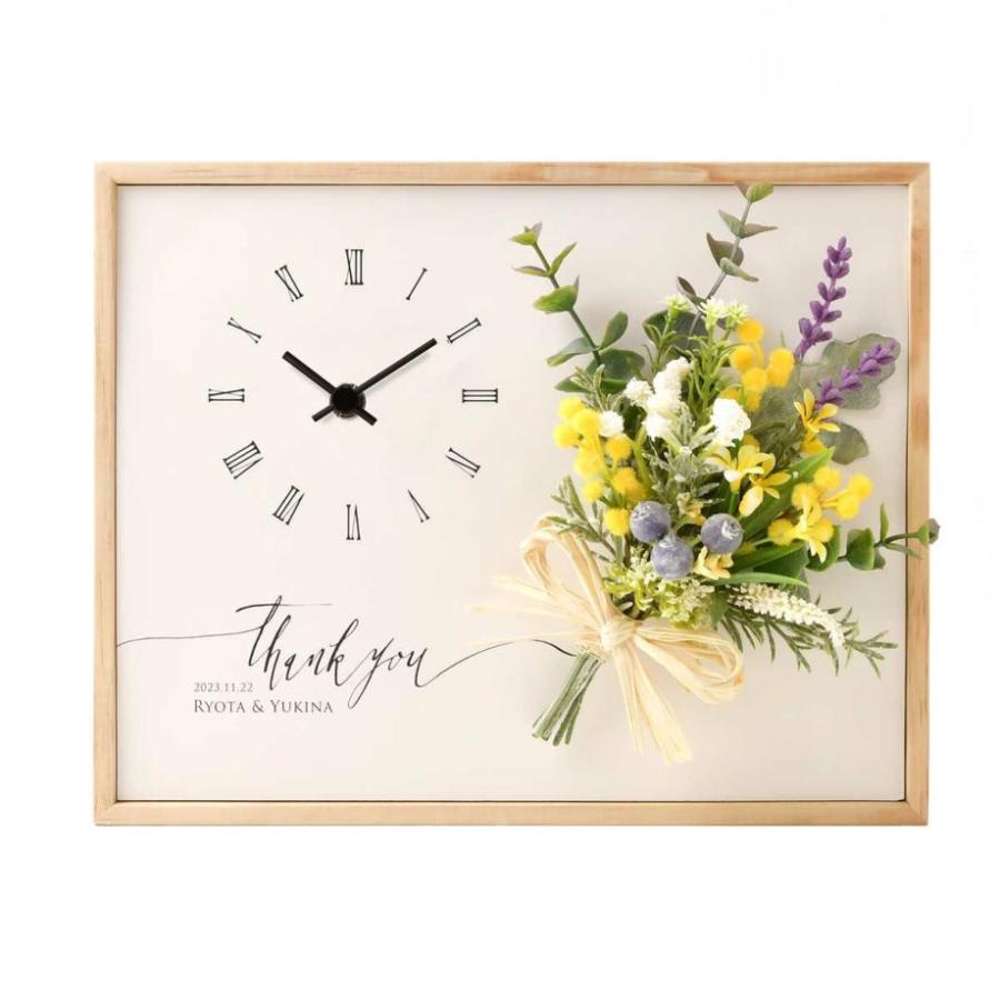結婚式 両親贈呈品 両親プレゼント ギフト 花時計 / 「クロックブーケ