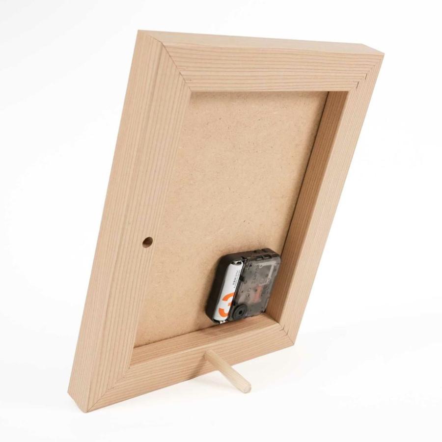 結婚式 両親 プレゼント 時計 メッセージ 写真入り時計 入籍 初任給 ギフト / オリジナル文字盤 写真入時計 「ウェディングフォトクロック」 |  | 08