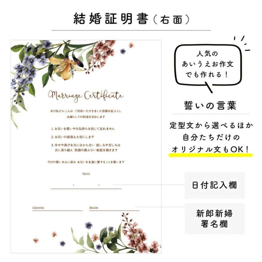 結婚証明書 誓いの言葉 宣誓文 オリジナル文 サイン 挙式 結婚式 少人数専用 ゲスト参加型結婚証明書 ナチュレ Mc S Nature 結婚式グッズ ギフトのお店 Farbe 通販 Yahoo ショッピング