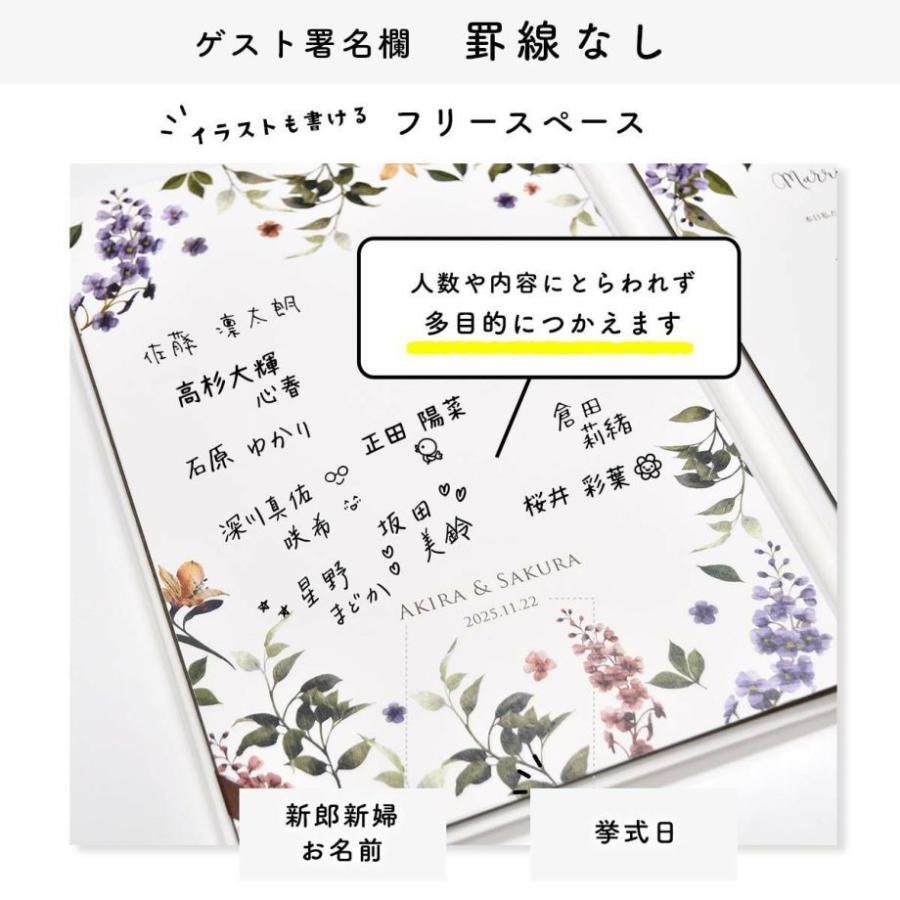 超人気 フラワーガーランドボード 38名様対応 花 フラワー ガーランド ゲスト 手作り ボード 結婚証明書 お洒落 結婚式 記念品 披露宴 Ai Fucoa Cl