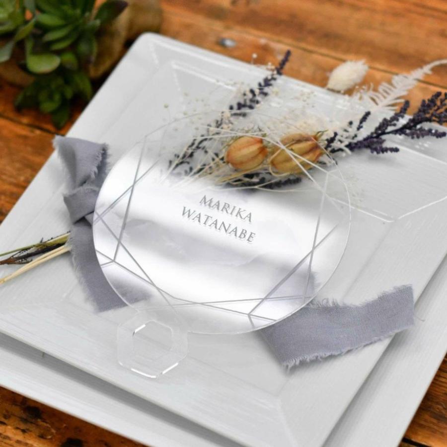 アクリル席札　結婚式　材料 アクリル席札結婚式材料