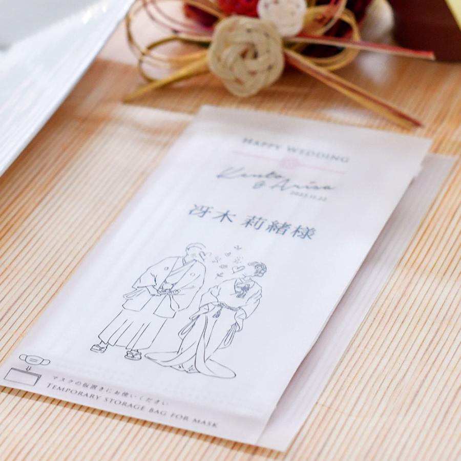 結婚式 席札 マスク置き マスクキーパー席札 Bride And Groom 和装 Od C Maskkeeper02 結婚式グッズ ギフトのお店 Farbe 通販 Yahoo ショッピング