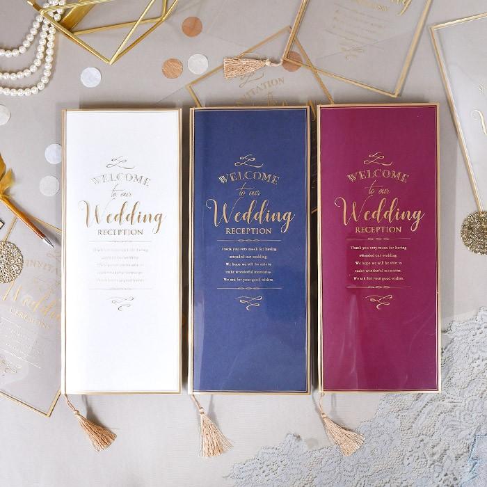 席次表  完成品「クレール」（入力・印刷込）／ 結婚式 |  | 02