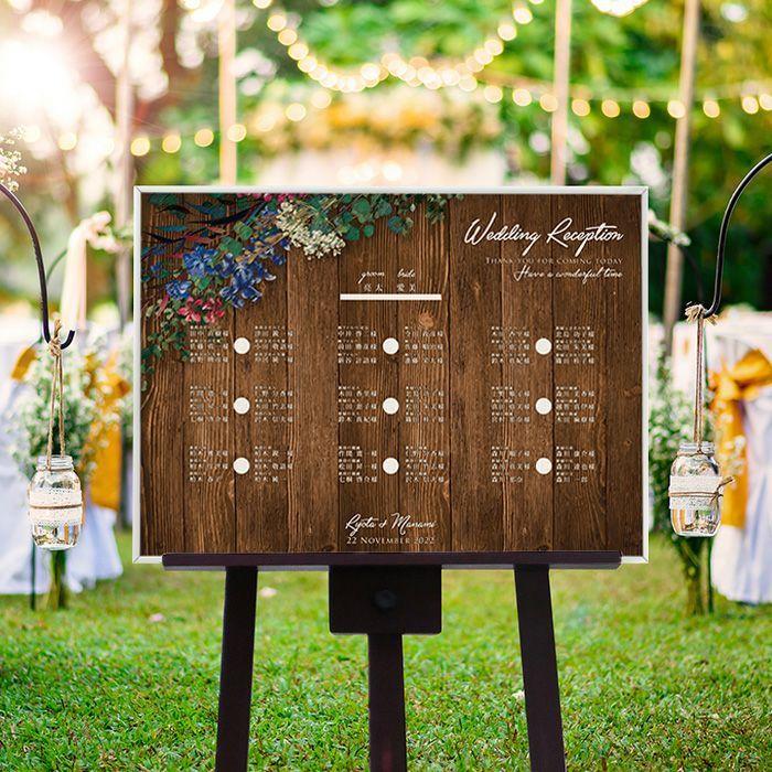 シーティング 席次ボード Wood サイズ ゲスト人数100名まで対応可 結婚式 Sc Wood 結婚式グッズ ギフトのお店 Farbe 通販 Yahoo ショッピング