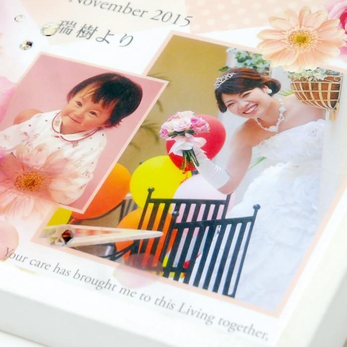 お写真追加オプション（1点） : thanks-op1 : ファルベ結婚式アイテム 