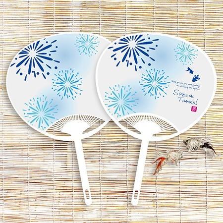 結婚式 披露宴 演出 ギフト お見送りギフト / プチサンクスうちわ 藍華（あいか） | 