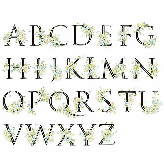 即日出荷対応休止中 / イニシャルフラワーウェルカムボード※ / 結婚式 ウェルカムボード |  | 01