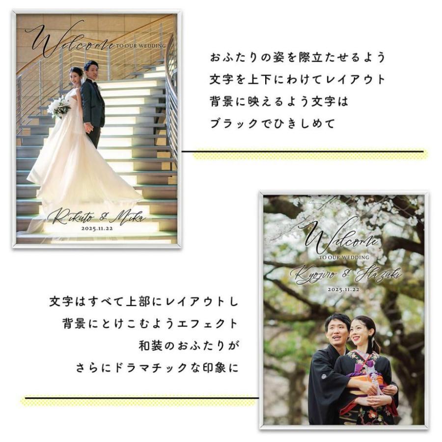 売れ筋ランキングも 写真入りフォトウエルカムボード 1ショットホワイト A3サイズ 結婚式 ウエルカムボード Fucoa Cl